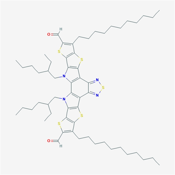 Moedig opslaan Krachtig Y6-5;12,13-bis(2-ethylhexyl)-3,9-diundecyl-12,13-dihydro-[1,2,5 ]thiadiazolo[3,4-e]thieno[2'',3'':4',5']thieno[2',3':4,5 ]pyrrolo[3,2-g]thieno[2',3':4,5]thieno[3,2-b]indole-2,10-dicarbaldehyde