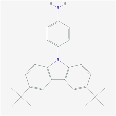 4-(3,6-di-tert-butyl-9H-carbazol-9-yl)benzenamine