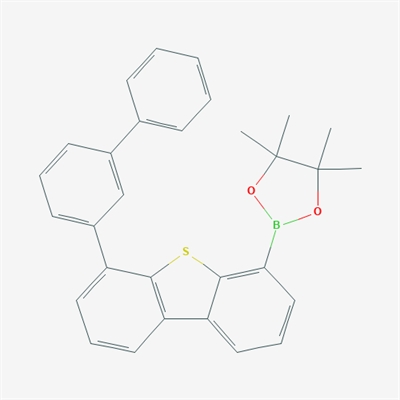 6-(1,1'-biphenyl-3-yl)dibenzothiophene-4-（4,4,5,5,-tetramethyl-1,3,2-dioxaborolan-2-yl）