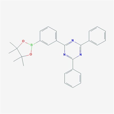 2,4-Diphenyl-6-[3-(4,4,5,5-tetramethyl-1,3,2-dioxaborolan-2-yl)phenyl]-1,3,5-triazine