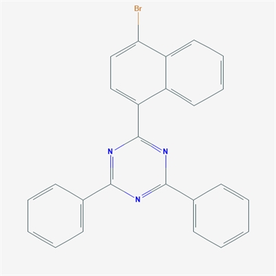 2-(4-bromo-1-naphthalenyl)-4,6-diphenyl-1,3,5-Triazine