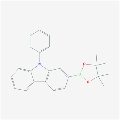 2-(4,4,5,5-Tetramethyl-1,3,2-dioxaborolan-2-yl)-9-phenylcarbazole