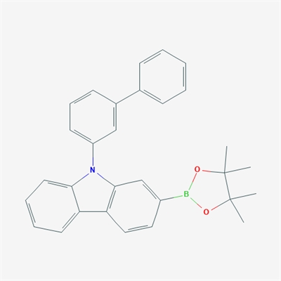 2-(4,4,5,5-tetramethyl-1,3,2-dioxaborolan-2-yl)-9-([1,1'-biphenyl]-3-yl)carbazole