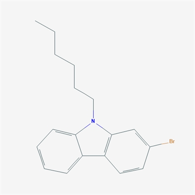 9H-Carbazole, 2-bromo-9-hexyl