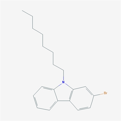 9H-Carbazole, 2-bromo-9-octyl-