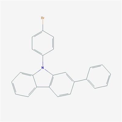 9H-Carbazole, 9-(4-bromophenyl)-2-phenyl 