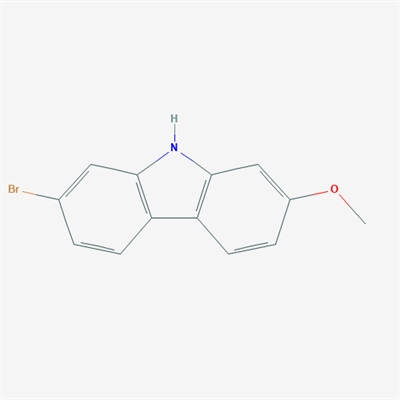 9H-Carbazole, 2-bromo-7-methoxy 