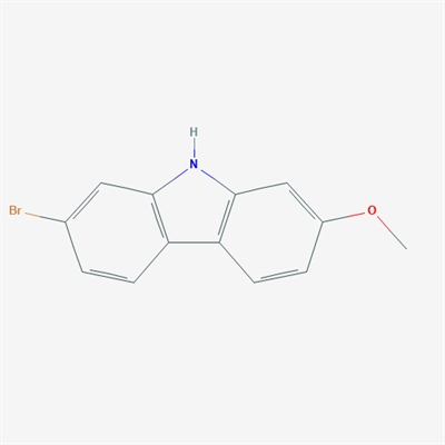 9H-Carbazole, 2-bromo-7-methoxy 