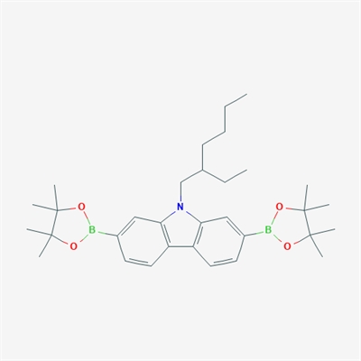 9H-Carbazole, 9-(2-ethylhexyl)-2,7-bis(4,4,5,5-tetramethyl-1,3,2-dioxaborolan-2-yl)-
