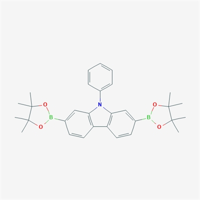 9H-Carbazole, 9-phenyl-2,7-bis(4,4,5,5-tetramethyl-1,3,2-dioxaborolan-2-yl)-