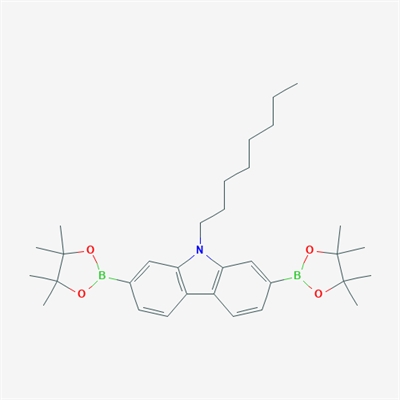 2,7-Bis(4,4,5,5-tetramethyl-1,3,2-dioxaborolan-2-yl)-9-octylcarbazole