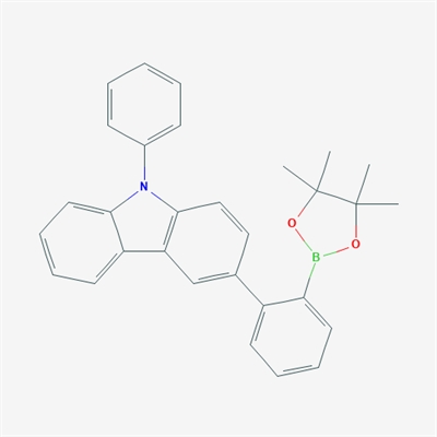 9H-Carbazole, 9-phenyl-3-[2-(4,4,5,5-tetramethyl-1,3,2-dioxaborolan-2-yl)phenyl]-
