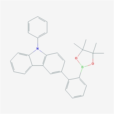 9H-Carbazole, 9-phenyl-3-[2-(4,4,5,5-tetramethyl-1,3,2-dioxaborolan-2-yl)phenyl]-