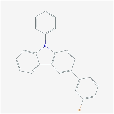 9H-Carbazole, 3-(3-bromophenyl)-9-phenyl-
