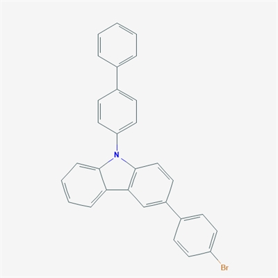 3-(4-Bromophenyl)-9-([1,1'-Biphenyl]-4-yl)carbazole