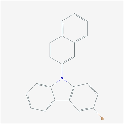 9H-Carbazole, 3-bromo-9-(2-naphthalenyl)-