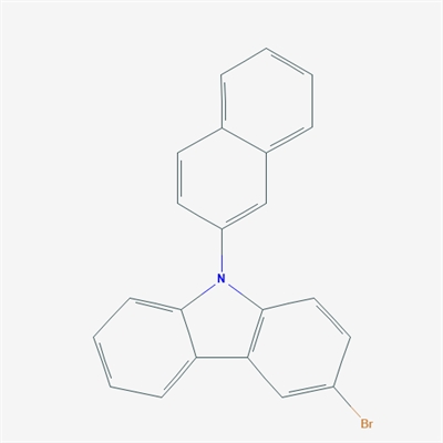 9H-Carbazole, 3-bromo-9-(2-naphthalenyl)-