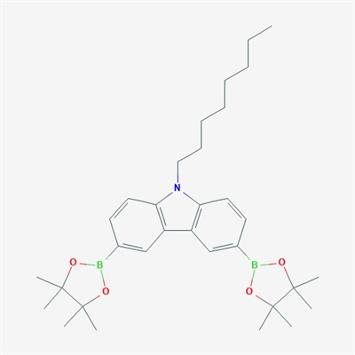 9H-Carbazole, 9-octyl-3,6-bis(4,4,5,5-tetramethyl-1,3,2-dioxaborolan-2-yl)-