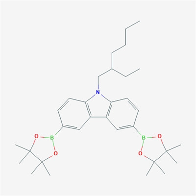9H-Carbazole, 9-(2-ethylhexyl)-3,6-bis(4,4,5,5-tetramethyl-1,3,2-dioxaborolan-2-yl)-