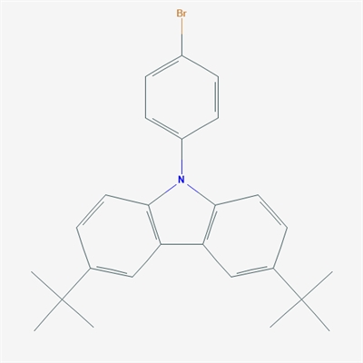 9-(4-Bromophenyl)-3,6-ditert-butylcarbazole