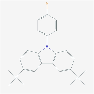 9-(4-Bromophenyl)-3,6-ditert-butylcarbazole