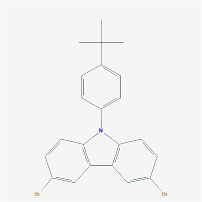  3,6-Dibromo-9-(4-tert-butyl-phenyl)-9H-carbazole 