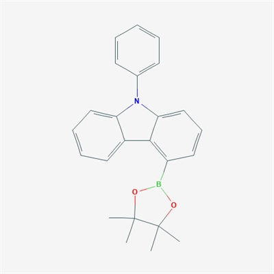 9H-Carbazole, 9-phenyl-4-(4,4,5,5-tetramethyl-1,3,2-dioxaborolan-2-yl)-