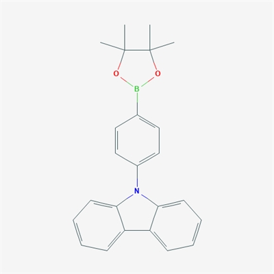 9-[4-(4,4,5,5-Tetramethyl-1,3,2-dioxaborolan-2-yl)phenyl]carbazole