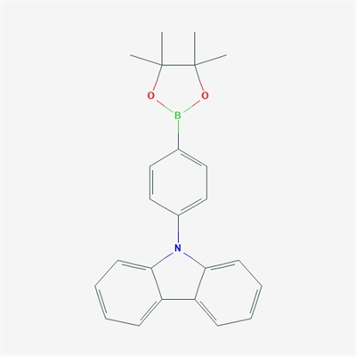9-[4-(4,4,5,5-Tetramethyl-1,3,2-dioxaborolan-2-yl)phenyl]carbazole