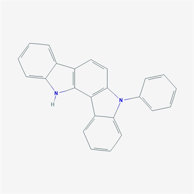 Indolo[3,2-a]carbazole, 5,12-dihydro-5-phenyl-
