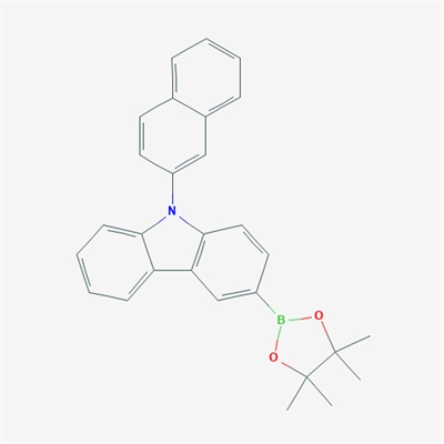 3-(4,4,5,5-Tetramethyl-1,3,2-dioxaborolan-2-yl)-9-(2-naphthalenyl)carbazole