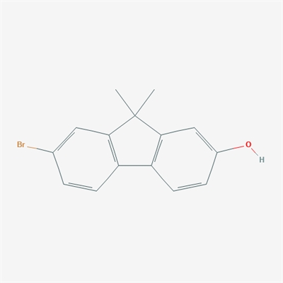 9H-Fluoren-2-ol, 7-bromo-9,9-dimethyl-