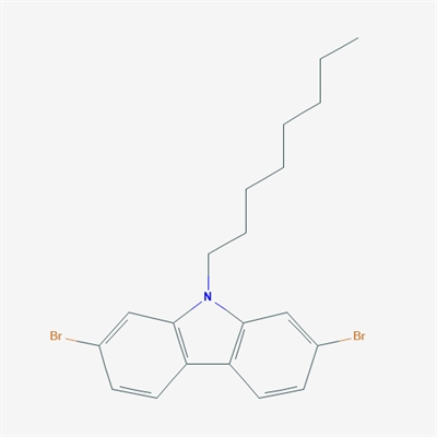 2,7-Dibromo-9-octyl-9H-carbazole