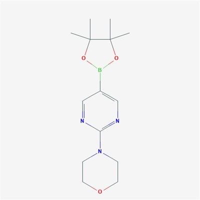 4-(5-(4,4,5,5-Tetramethyl-1,3,2-dioxaborolan-2-yl)pyrimidin-2-yl)morpholine