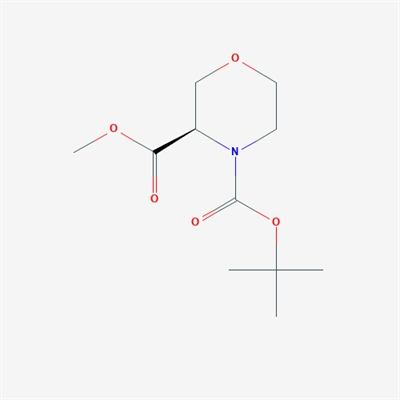 (R)-4-tert-Butyl 3-methyl morpholine-3,4-dicarboxylate
