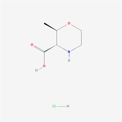 trans-2-Methylmorpholine-3-carboxylic acid hydrochloride