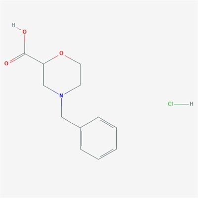 4-Benzylmorpholine-2-carboxylic acid hydrochloride