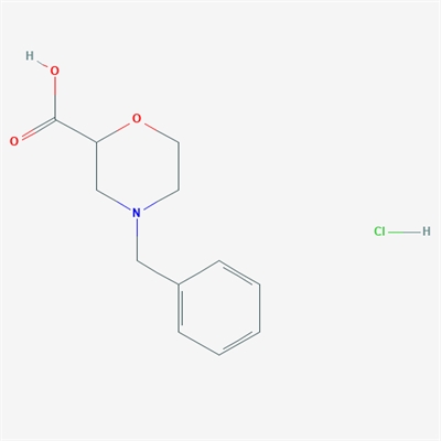 4-Benzylmorpholine-2-carboxylic acid hydrochloride