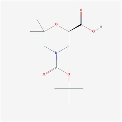 (R)-4-(tert-Butoxycarbonyl)-6,6-dimethylmorpholine-2-carboxylic acid