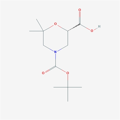 (S)-4-(tert-Butoxycarbonyl)-6,6-dimethylmorpholine-2-carboxylic acid