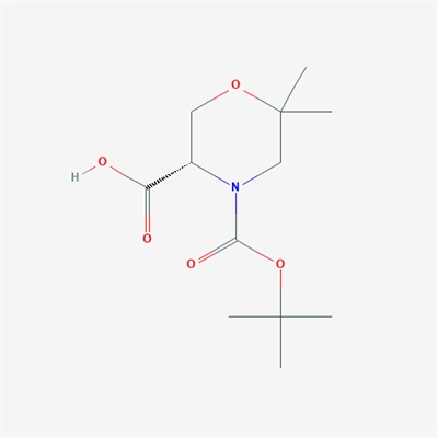 (S)-4-(tert-Butoxycarbonyl)-6,6-dimethylmorpholine-3-carboxylic acid