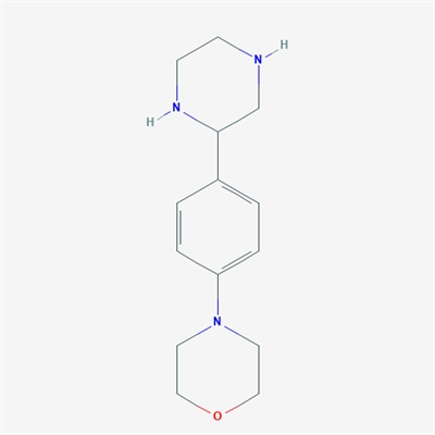 4-(4-Piperazin-2-yl-phenyl)morpholine