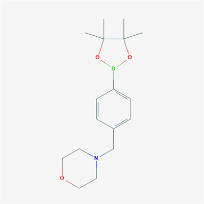 4-(4-(4,4,5,5-Tetramethyl-1,3,2-dioxaborolan-2-yl)benzyl)morpholine