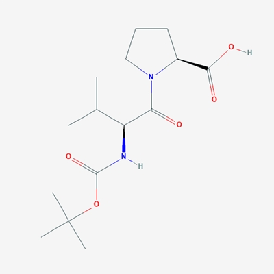 (S)-1-((S)-2-((tert-Butoxycarbonyl)amino)-3-methylbutanoyl)pyrrolidine-2-carboxylic acid