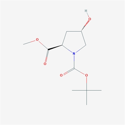 (2R,4S)-1-tert-Butyl 2-methyl 4-hydroxypyrrolidine-1,2-dicarboxylate