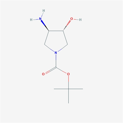 (3R,4R)-tert-Butyl 3-amino-4-hydroxypyrrolidine-1-carboxylate