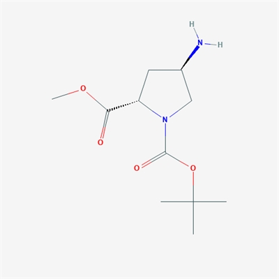 (2S,4R)-1-tert-Butyl 2-methyl 4-aminopyrrolidine-1,2-dicarboxylate