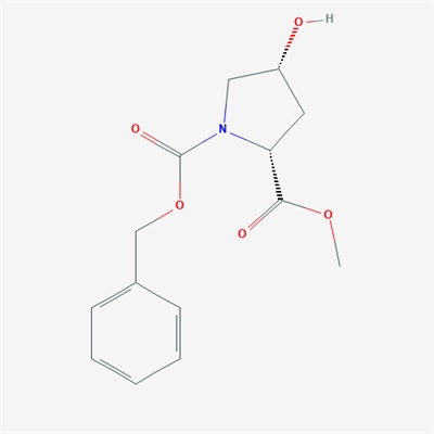 (2R,4R)-1-Benzyl 2-methyl 4-hydroxypyrrolidine-1,2-dicarboxylate