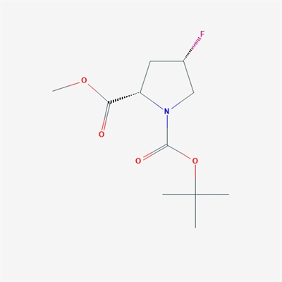 (2S,4S)-1-tert-Butyl 2-methyl 4-fluoropyrrolidine-1,2-dicarboxylate