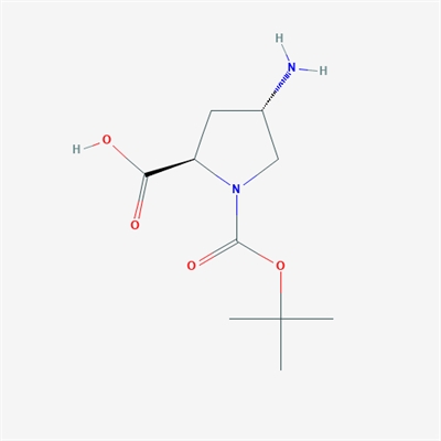 (2R,4S)-4-Amino-1-(tert-butoxycarbonyl)pyrrolidine-2-carboxylic acid